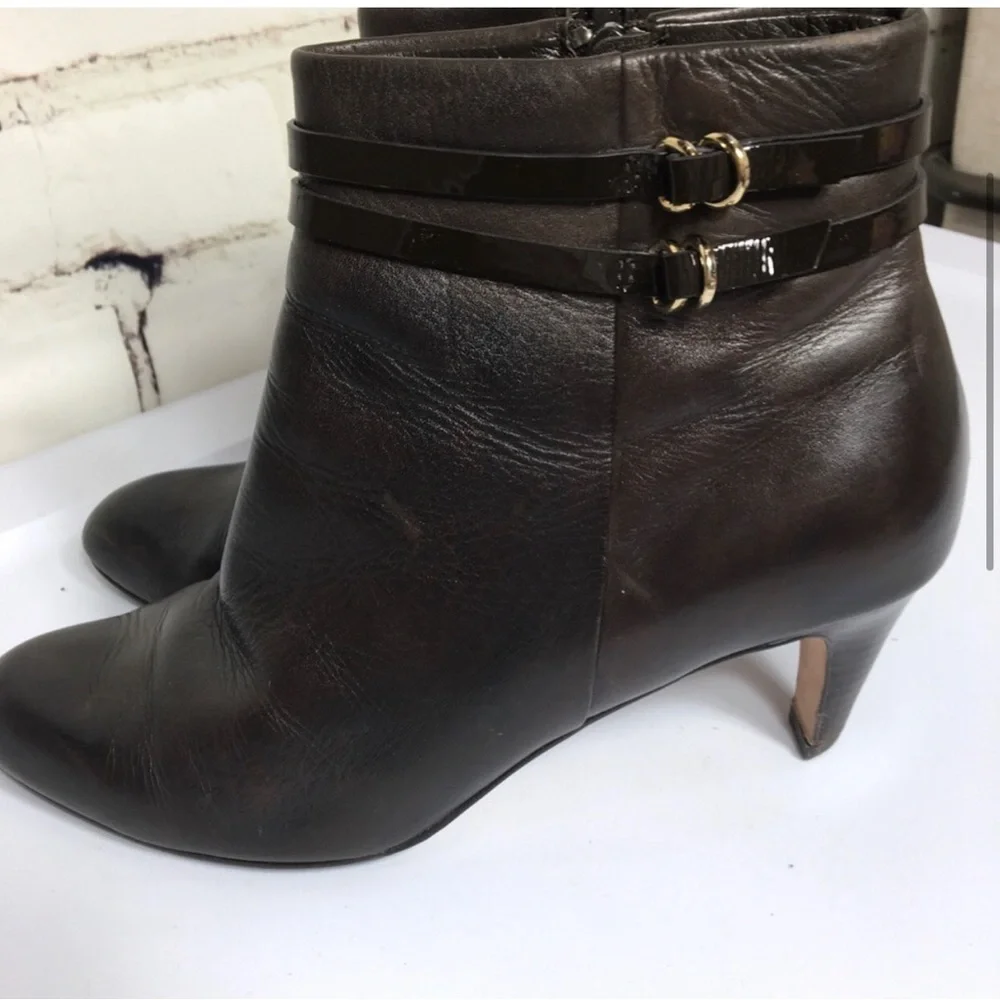 Cole Haan genuine leather brown booties. - Picture 3 of 6